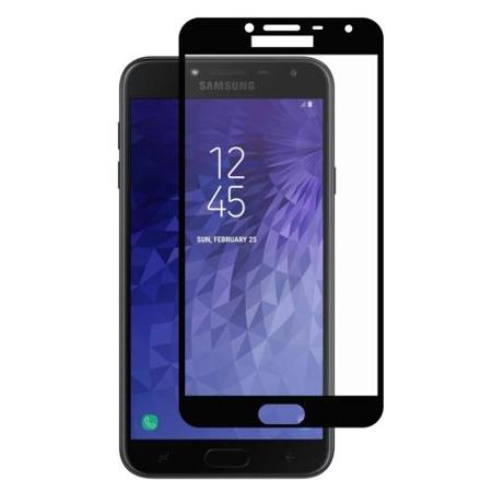 Dokonale sedící tvrzené sklo na Samsung Galaxy J4 2018 - 5D Full Glue Hybrid - černé
