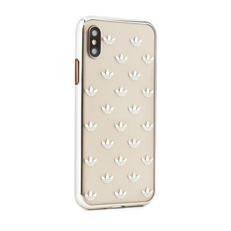 Kryt Adidas Original na Samsung Galaxy S8 Plus - průhledný/ zlatý
