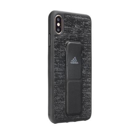 Kryt Adidas Original na iPhone X - černý melír