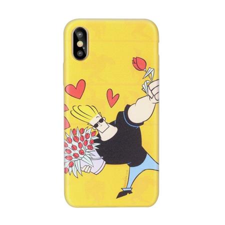 Kryt Cartoon Network na Samsung Galaxy A6 2018 - Johny Bravo - žlutý II