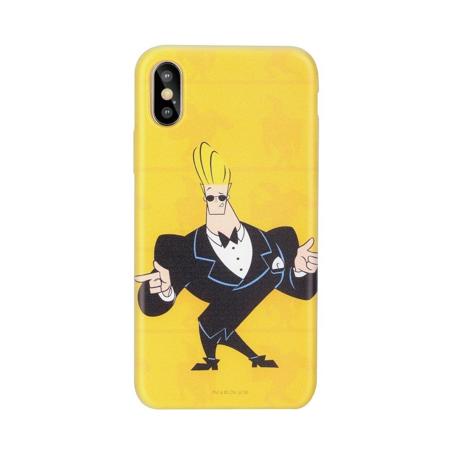 Kryt Cartoon Network na Samsung Galaxy J4 Plus - Johny Bravo - žlutý III