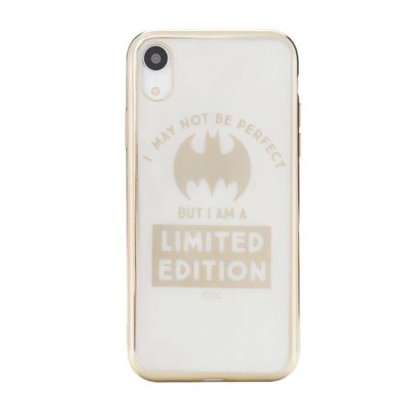 Kryt DC na Samsung Galaxy J4 Plus - Bat Girl Chrome Gold