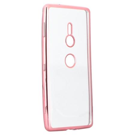 Kryt ELECTRO Jelly pro Sony Xperia XZ 2 - růžovo/zlatý