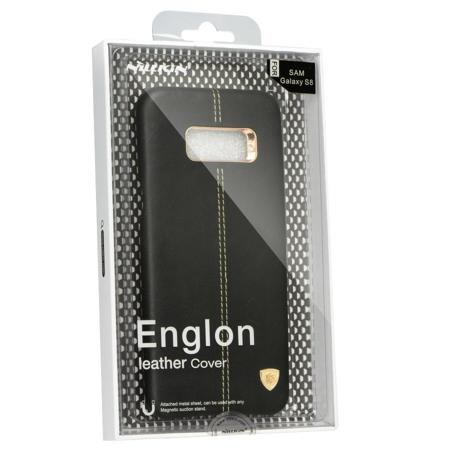 Kryt Nillkin Leather Cover pro Samsung Galaxy S9 - černý