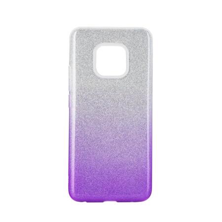 Kryt Shining pro Huawei Mate 20 Pro - fialový/ čirý