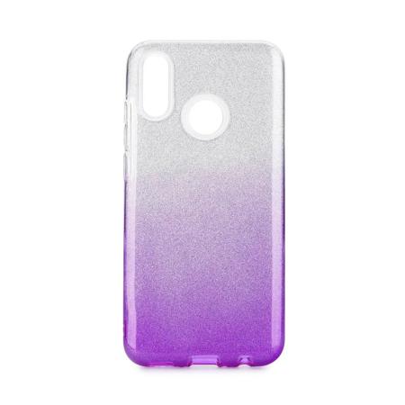 Kryt Shining pro Huawei P Smart 2019 - fialový/ čirý