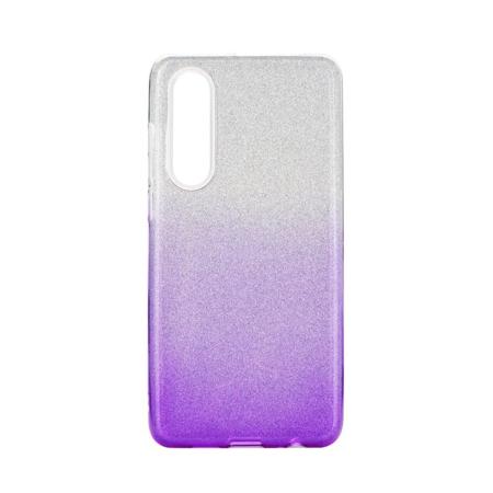 Kryt Shining pro Huawei P30 - fialový/ čirý