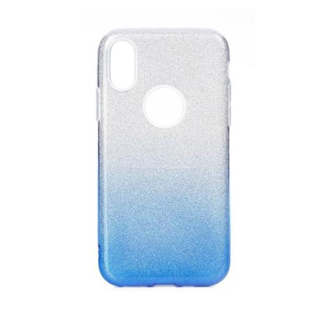 Kryt Shining pro Samsung Galaxy A40 - modrý/ čirý