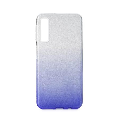 Kryt Shining pro Samsung Galaxy A7 2018 - modrý/ čirý