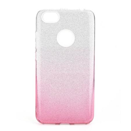Kryt Shining pro Xiaomi Redmi Note 5A - růžový/ čirý