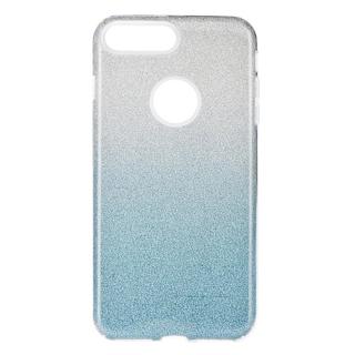 Kryt Shining pro iPhone 8 Plus - modrý/ čirý