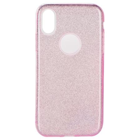 Kryt Shining pro iPhone X - růžový