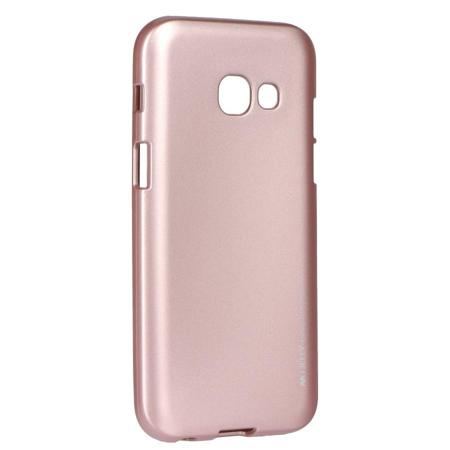 Kryt na Samsung Galaxy A3 2017 - Jelly Case Mercury - růžově zlatý