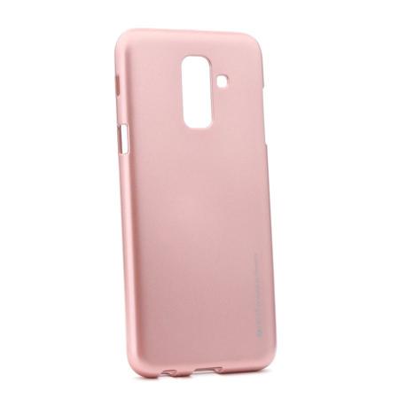 Kryt na Samsung Galaxy A6 Plus - Jelly Case Mercury - růžově zlatý