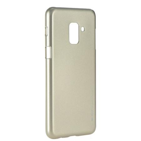 Kryt na Samsung Galaxy A8 2018 - Jelly Case Mercury - zlatý