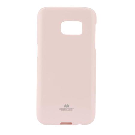 Kryt na Samsung Galaxy S7 - Jelly Case Mercury - světle růžový