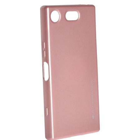 Kryt na Sony Xperia XZ1 Compact - Jelly Case Mercury - růžově zlatý