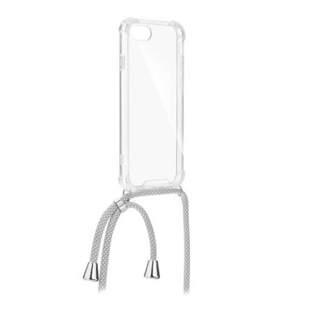 Kryt pro Samsung Galaxy S9 - Forcell Cord - bílá šňůrka