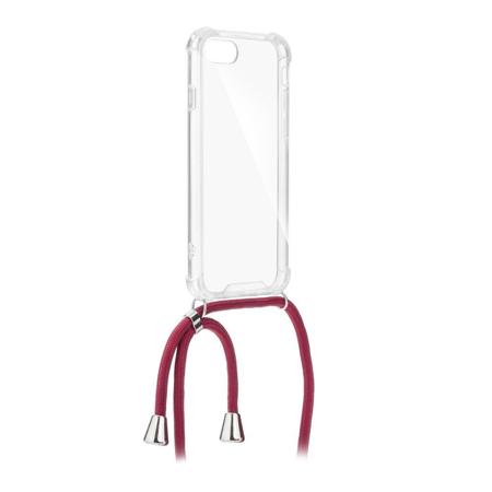 Kryt pro Samsung Galaxy S9 Plus - Forcell Cord - červená šňůrka