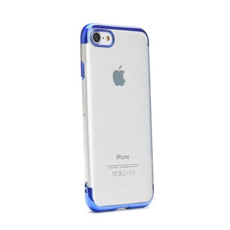 Kryt pro iPhone 5/ 5S/ SE - Forcell New Electro - modrý/ průhledný