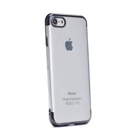 Kryt pro iPhone 8 - Forcell New Electro - černý/ průhledný