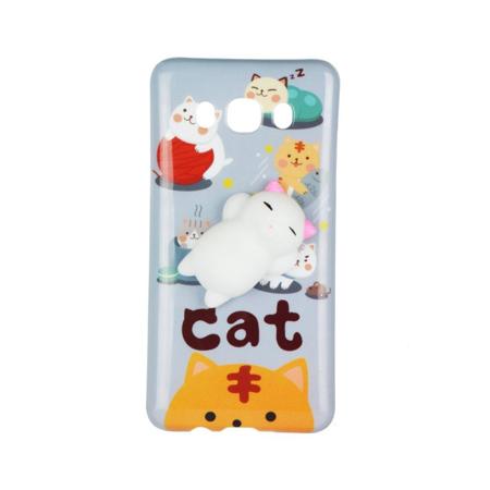 Kryt s 3D kočkou Squishy na Samsung Galaxy J5 (2016) - vzor 3