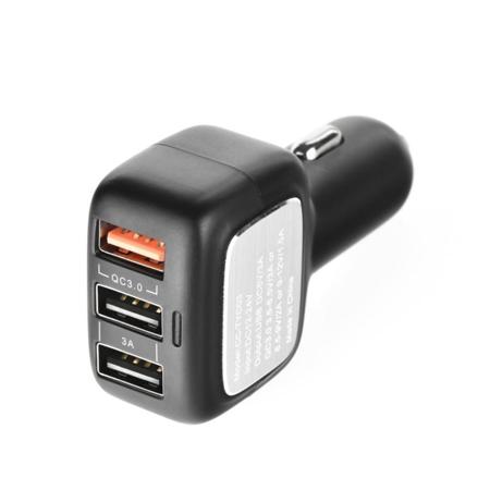Nabíječka do auta 3xUSB s Quick Charge 3.0
