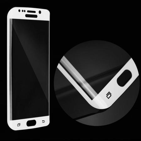 Ochranné tvrzené sklo na Samsung Galaxy S7 Edge Full Face - bílé