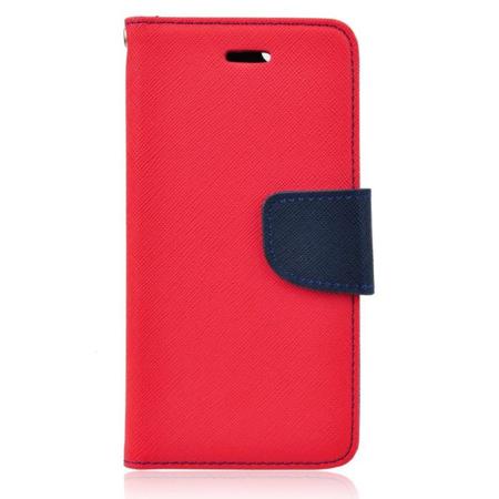 Pouzdro na Huawei P Smart - Fancy Book - červená/námořnická modrá