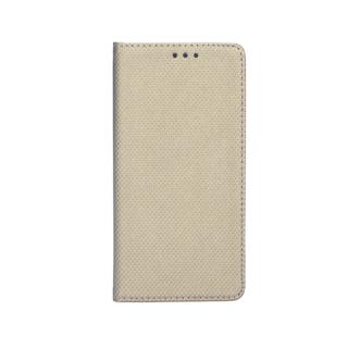 Pouzdro na Huawei P30 Lite - Smart Case Book - zlaté