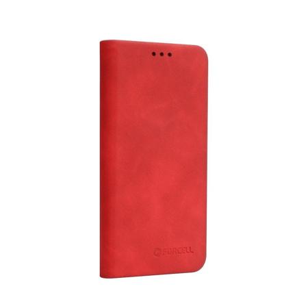 Pouzdro na Samsung Galaxy A6 2018 - Forcell Silk - červené