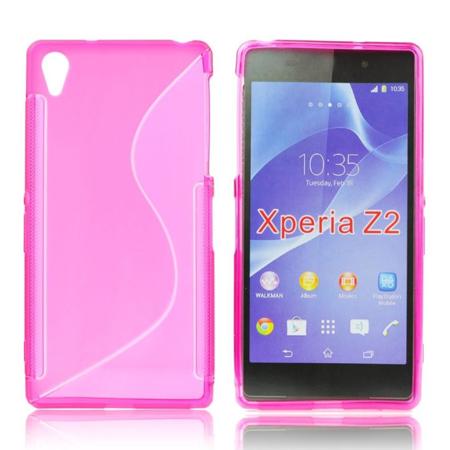 Silikonový kryt na Sony Xperia Z2- Lux - Růžový